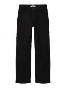 Джинсы name it, черный деним