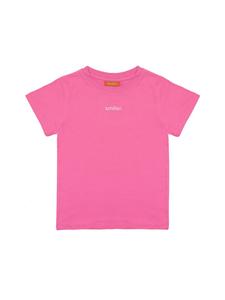 Smiler. Футболка мини-смех. розового цвета