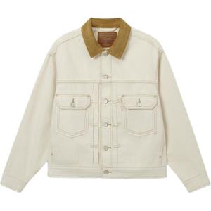 Levis Джинсовая куртка мужская экрю, Ecru