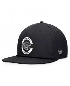 Мужская черная бейсболка Los Angeles Kings Authentic Pro Training Camp Snapback Fanatics, черный