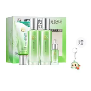 Набор уходовой косметики hydrating premium selected box увлажняющий, успокаивающий, восстанавливающий и очищающий комплект из 4 предметов PECHOIN