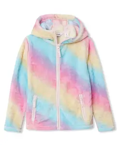 Детская толстовка из самого мягкого флиса Lands' End, мультиколор