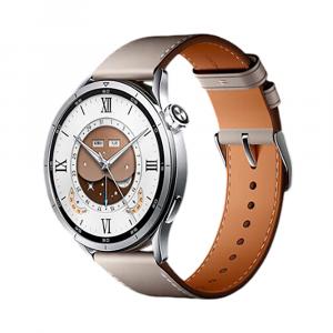 Умные часы Xiaomi Watch S5 (CN), 46 мм, eSIM, серебристый/бежевый