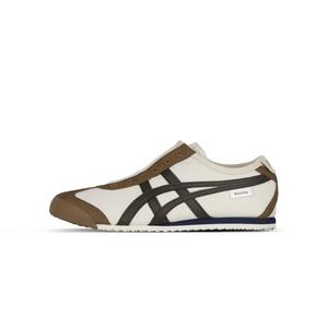 Мексика 66 slip on cold brew амортизация, дышащие, быстросохнущие низкие повседневные кроссовки unisex Onitsuka Tiger, бежевый