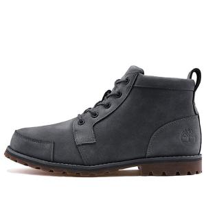 Кроссовки earthkeepers leather chukka wide fit boots 'dark nubuck' Timberland, серый