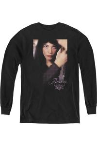 Футболка с длинным рукавом для подростков Lord Of The Rings Arwen Gildan, черный