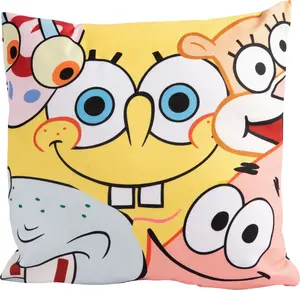 Подушка Губка Боб Квадратные Штаны - принт по всей поверхности - декоративная подушка, подушка для сиденья 30 x 30 см United Labels