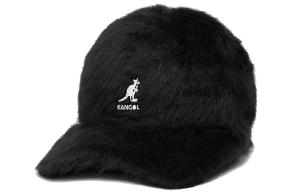Бейсболка из ткани с лайкрой мужская черная KANGOL