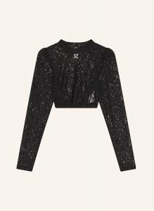 Блузка-дирндль alina из кружева Hammerschmid, черный