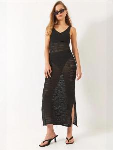 Вязаное платье Bianco Lucci, черный