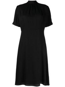 Шелковое платье миди Givenchy, черный