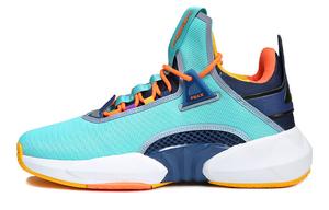 Баскетбольные кроссовки мужские среднего размера синие Peak