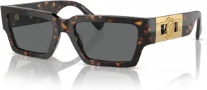 Солнцезащитные очки Versace VE 4459 F 108/87 Гавана, темно-серый