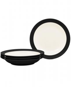 Набор из 4 тарелок для пасты Colorwave объемом 27 унций Noritake, графит