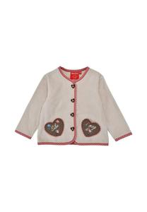 Флисовая куртка Alpenglück SÜSSE, Weiß/Off-White