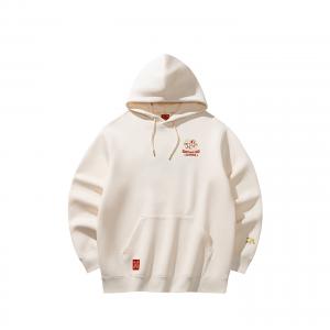 Anta Мужская толстовка цвета "молочная соль" белого цвета