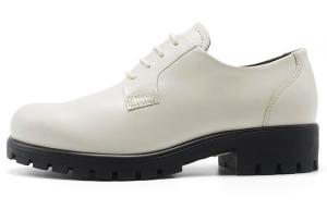 Туфли на платформе женские низкие Limestone White Ecco