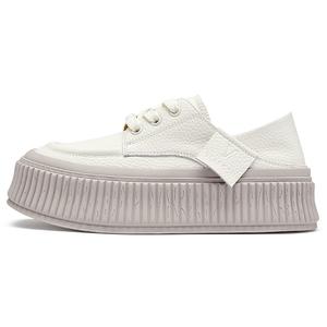 YEARCON Женские лоу-топ скейтборд кроссовки белые 2, цвет White 2