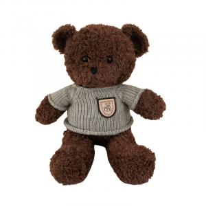 Fat Fat Dragon Свитер из персикового флиса с дизайном плюшевого мишки, плюшевая кукла высотой 25см/30см/37см