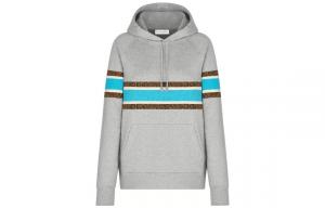 Толстовка женская Dior, серый / голубой