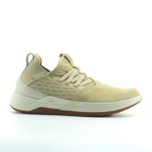 Мужские беговые кроссовки из титана с синтетической шнуровкой 05673 232 Supra, бежевый