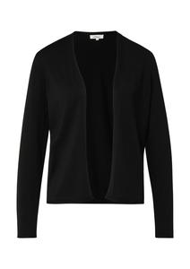 s.Oliver Вязаный кардиган в черном цвете