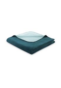 Одеяло двустороннее Biederlack, 200 x 150 см, синий