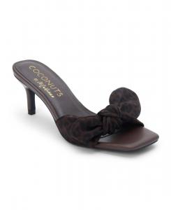 Сандалии на каблуке Uptown Coconuts by Matisse, Brown leopard