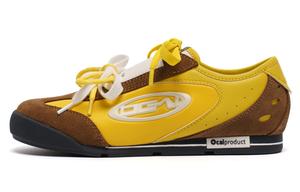 Ocai Легкие низкие женские кроссовки для скейтбординга, цвет «печенье-желтый»