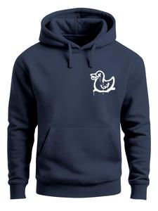 Толстовка Neverless Duck Spray, темно-синий