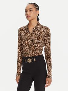 Рубашка slim fit 79PAL228 JS496 Just Cavalli, коричневый