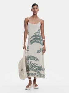 Летнее платье облегающего кроя Marsella 25SWVF11 Desigual, бежевый