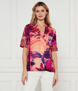 Рубашка paradise_lacroix Loose fit Desigual, мультиколор