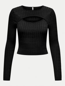 Укороченный свитер Meddi 15339582 Only, черный