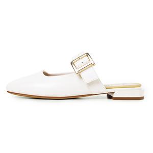 Стильные женские сандалии 2 см цвета экрю Reemoor, Ecru