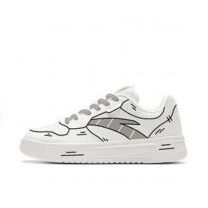 Мягкие нескользящие коврики для скейтборда Low top Unisex ANTA, белый