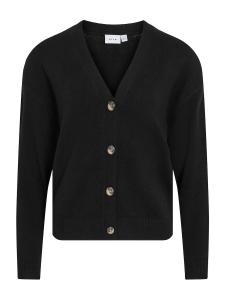 Вязаный кардиган VILA VIRIL, черный