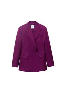 Блейзер MANGO Anna, Dark purple
