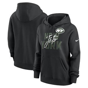 Женский черный худи с логотипом New York Jets Nike