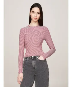 Блуза Slim fit Tommy Jeans, красный