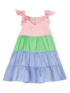 Mi Mi Sol платье со вставками, синий