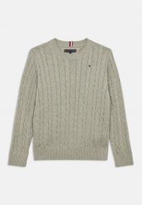 Джемпер Tommy Hilfiger CABLE SWEATER, Mid Grey Heather/Grey