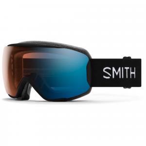 Женские горнолыжные очки Moment Smith, Black/ChromaPop Photochromic Blue Mirror