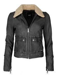 Кожаная куртка Maze 42020103, черный