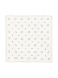 Шелковый платок Brunello Cucinelli, белый