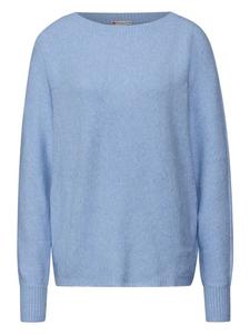 Street One Пуловер цвета "морозно-голубой меланж"