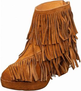 Женские замшевые ботинки Antelope Ember, Cognac