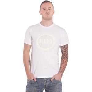 Футболка Buzzsaw с высоким ростом KISS, белый
