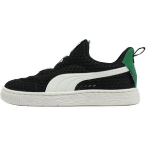 PUMA Замшевые low top детские повседневные туфли black