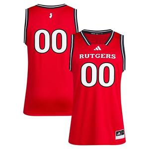 Мужская реплика свингмен джерси #00 scarlet rutgers scarlet knights Adidas